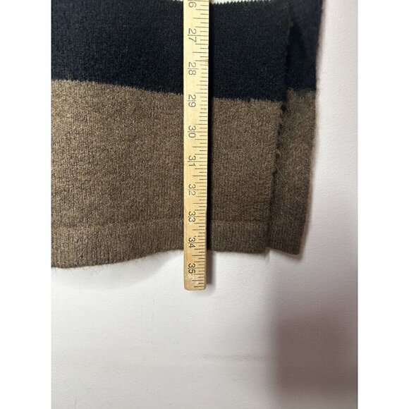 Loft Wool Alpaca Blend Sleeveless Sweater Vest Size XS/S Knitted Open Front - Picture 8 of 10